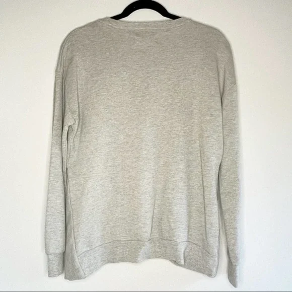 Sincerely Jules Knot Front Gray Sweatshirt - size XS - Picture 8 of 11